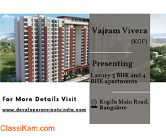 Vajram Vivera KGF - Modern Luxury Apartments on Kogilu Main Road