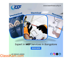 Facility Management Companies with MEP Services – Keerthisecurity.in