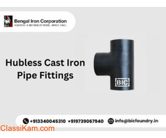 Premium Hubless Cast Iron Pipe Fittings by BIC India