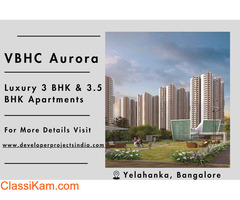 VBHC Aurora - Luxury 3 BHK & 3.5 BHK Apartments for Modern Living