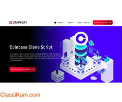 Dappfort Coinbase Clone Script for Launching your Crypto Exchange