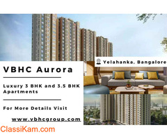 VBHC Aurora - Luxurious 3 and 3.5 BHK Apartments in Bangalore