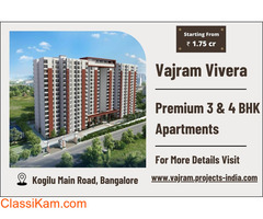 Vajram Vivera – Premium 3 & 4 BHK Luxury Apartments in Bangalore