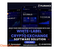 White-label crypto exchange software.