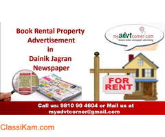 Find Dainik Jagran Rental Property Classified Ads