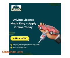 Driving Licence Made Easy – Apply Online Today