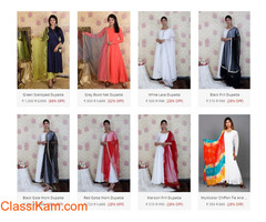 Grab the best Offers on dupatta for lehenga from Rajkumari