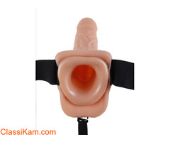 12 inch Huge Hollow Strap On Dildo